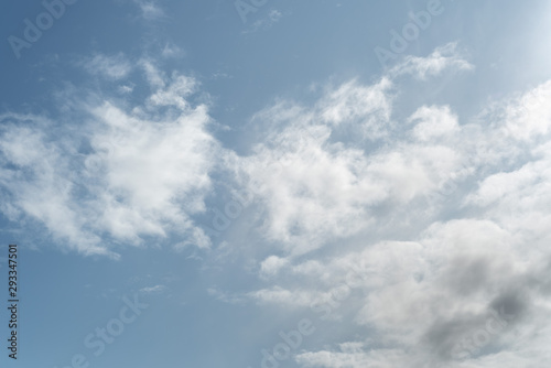 Fototapeta Naklejka Na Ścianę i Meble -  White clouds in a blue sky