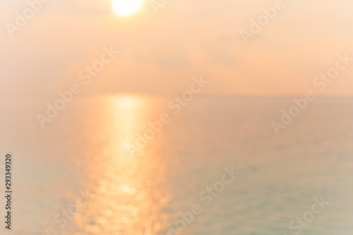 Blurred dreamy background of colorful sky concept. Dramatic sunset with twilight color sky and clouds.