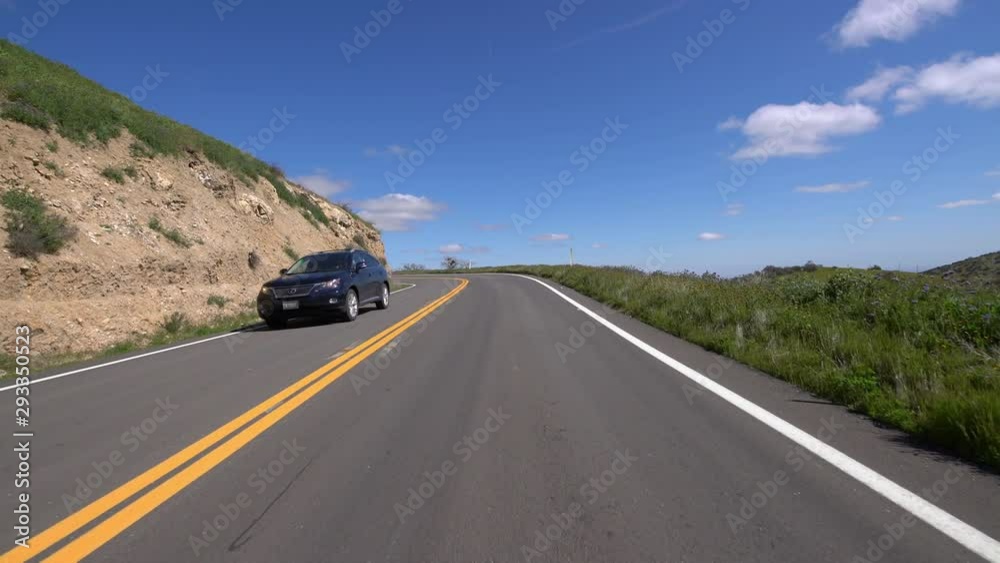 Carrizo Plain Highway 58 West Bound Mountain Pass Driving Plate 01 Carrizo Plain Highway 58 West Bound Mountain Pass Driving Plate 01