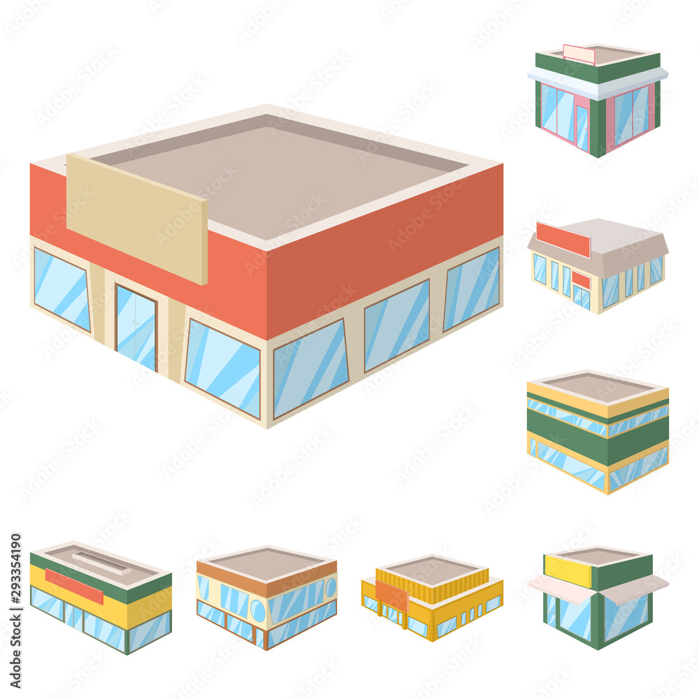Vector design of and building logo. Set of and business stock symbol for web. Vector design of and building logo. Set of and business stock symbol for web.