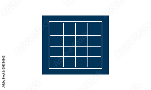 Prison vector icon. Simple flat symbol. Perfect pictogram illustration on white background.