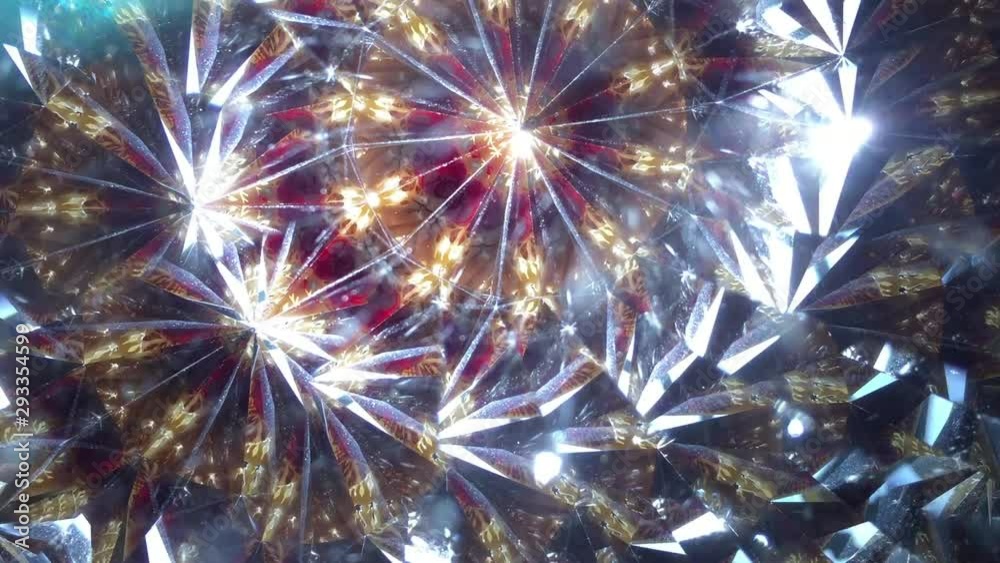Kaleidoscope background. Shooting done with a real Kaleidoscope