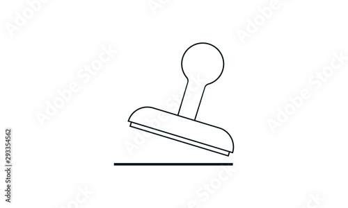 Approval stamp icon for verified documents