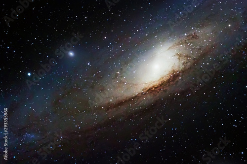 The Andromeda Galaxy, spiral galaxy in the constellation of Andromeda Messier 31 M31 photo