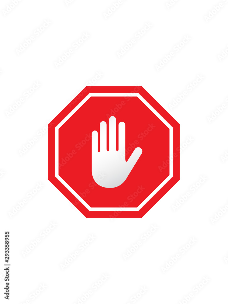 Stop Sign Vector 