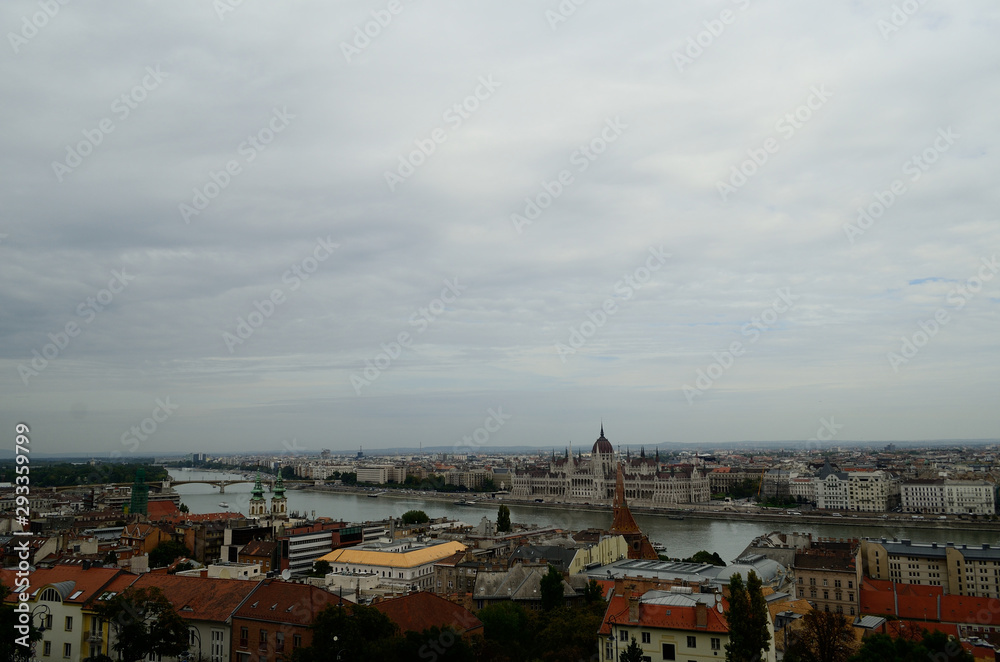 Fototapeta premium view of the city