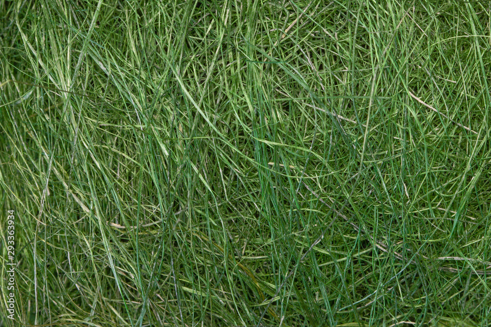Fake green grass sisal background texture pattern Fake green grass sisal background texture pattern