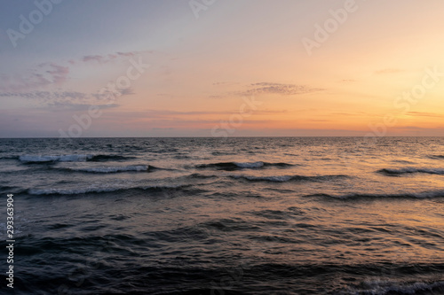 sunset on the beach © Emanuele Carrella