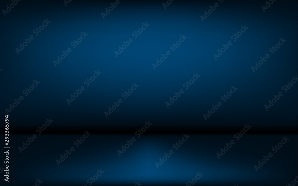 Dark blue gradient abstract background