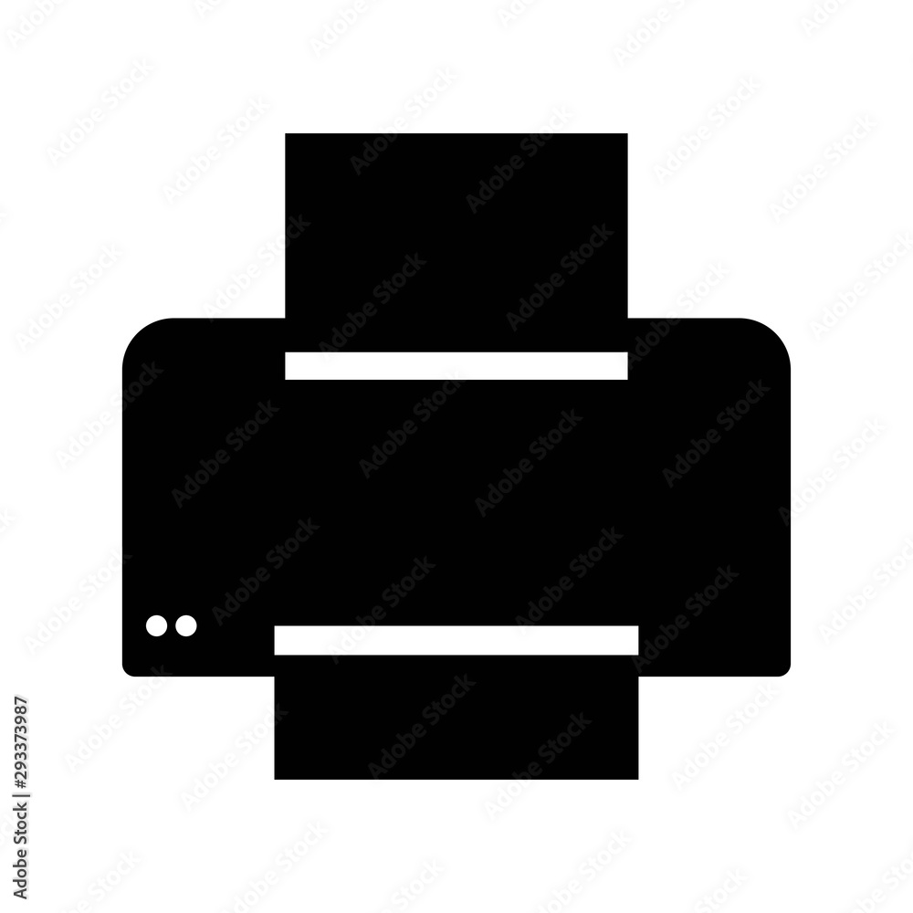 Printer icon in trendy glyph style design. Vector graphic illustration. Printer icon for website design, logo, app, and ui. Vector file. Pixel perfect. EPS 10. Printer icon in trendy glyph style design. Vector graphic illustration. Printer icon for website design, logo, app, and ui. Vector file. Pixel perfect. EPS 10.