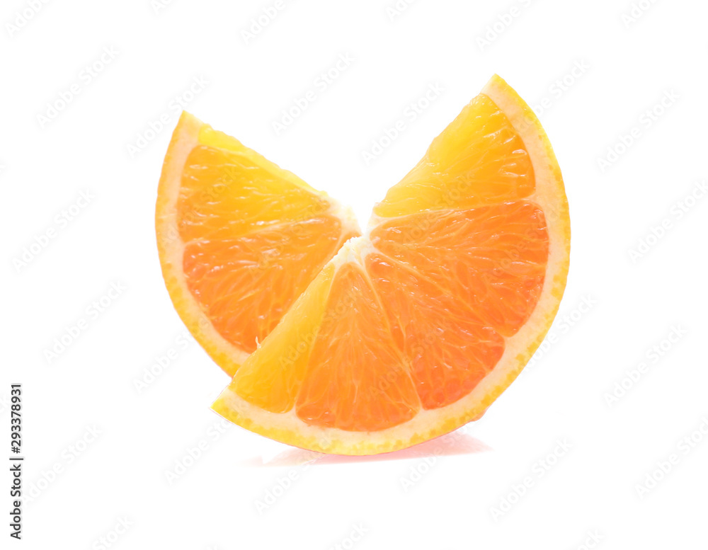 Orange fruit isolated on white background Orange fruit isolated on white background