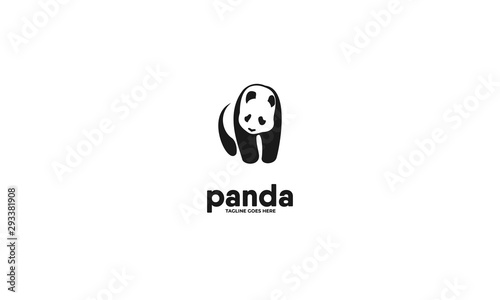 panda logo design