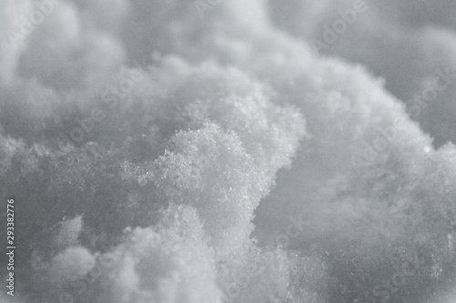 Winter day texture, snow background white ice