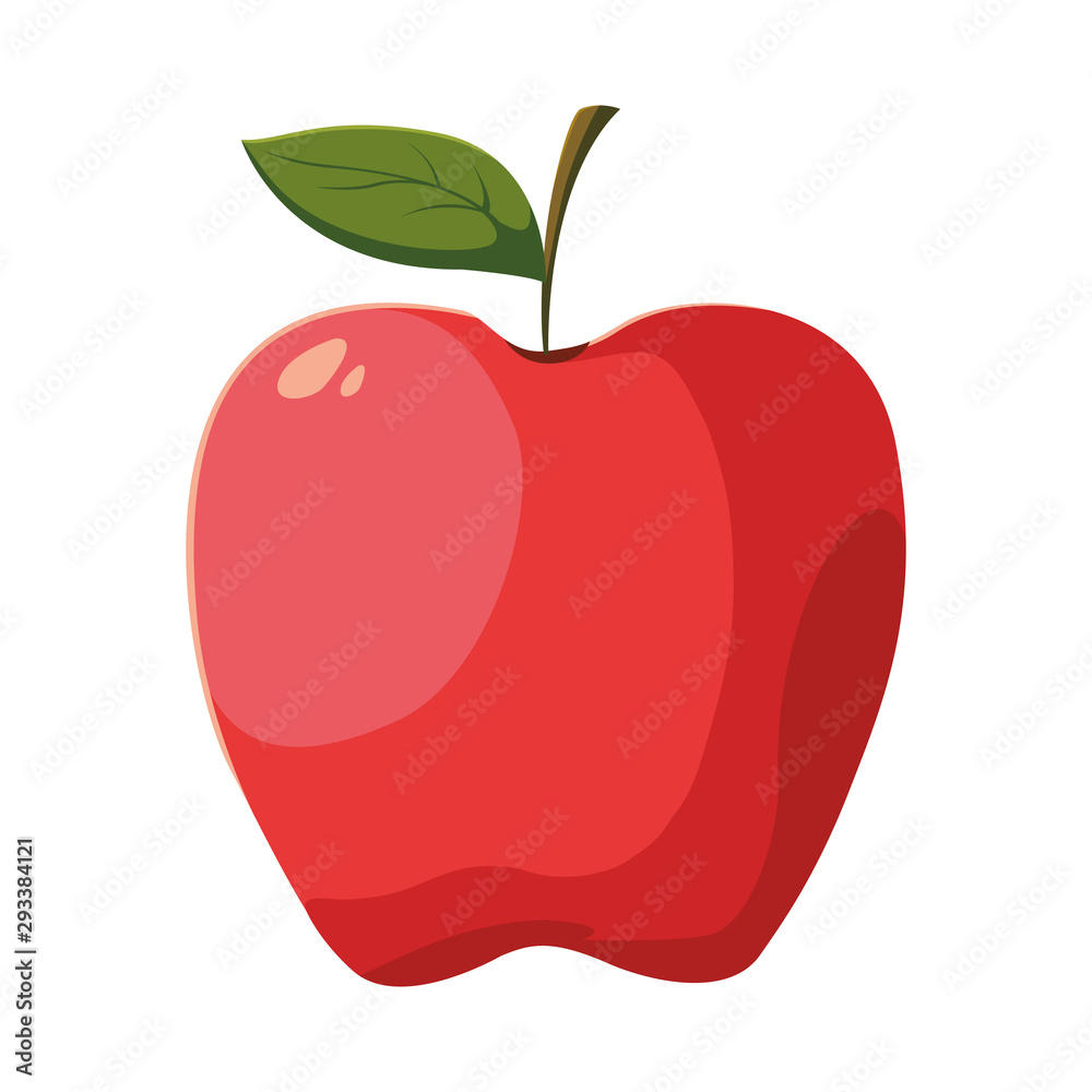 Isolated apple fruit vector design Isolated apple fruit vector design
