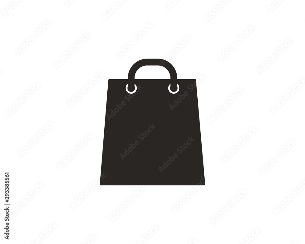Shopping bag icon symbol vector Shopping bag icon symbol vector