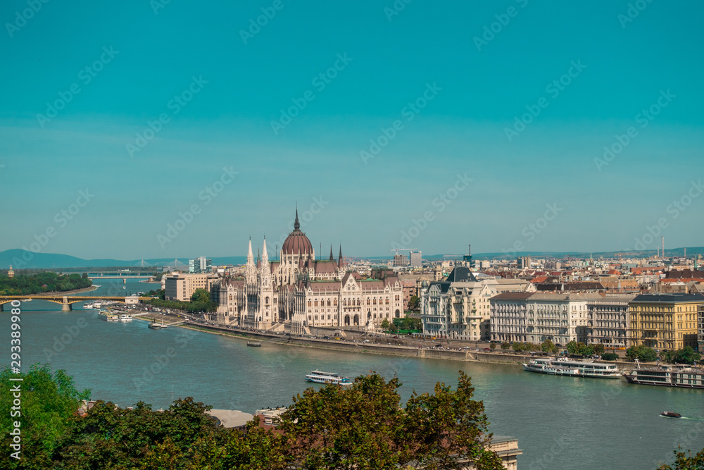 Cityscape of Budapest, Hungary, Europe