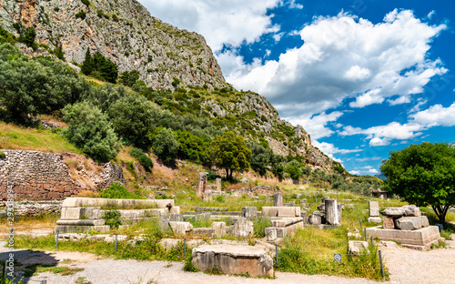 Archaeological Site of Delphi in Greece