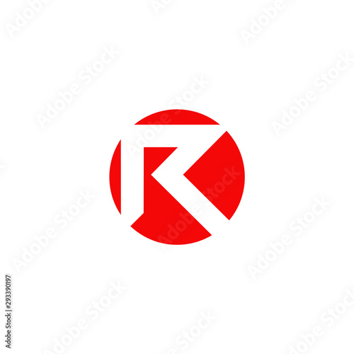 Free Download R letter initial logo design vector template - GFXLoad