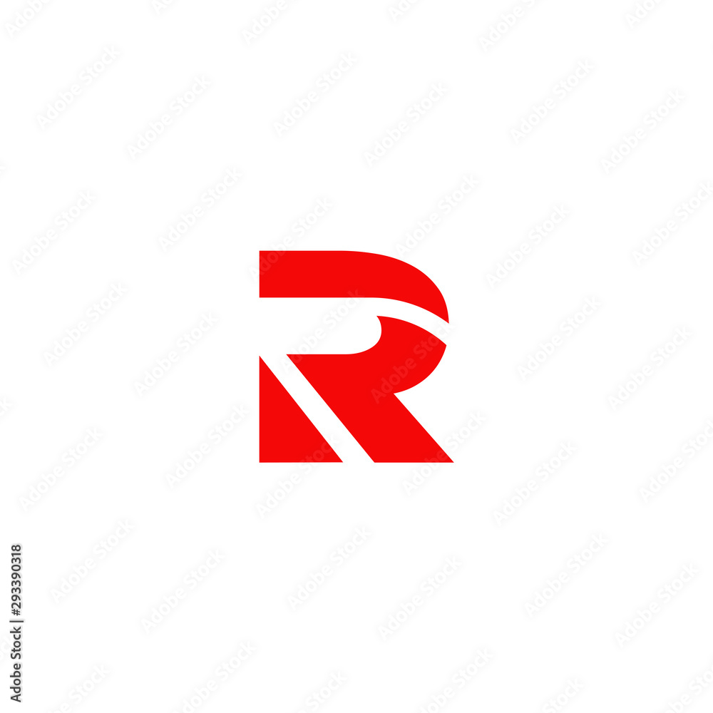 R letter initial logo design vector template R letter initial logo design vector template