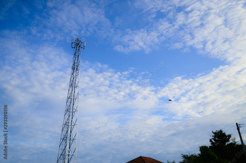 telecommunication tower for 5G technology network telecommunication tower for 5G technology network