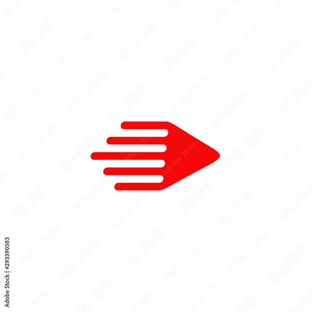 Speed velocity rapid logo design vector illustration template Speed velocity rapid logo design vector illustration template