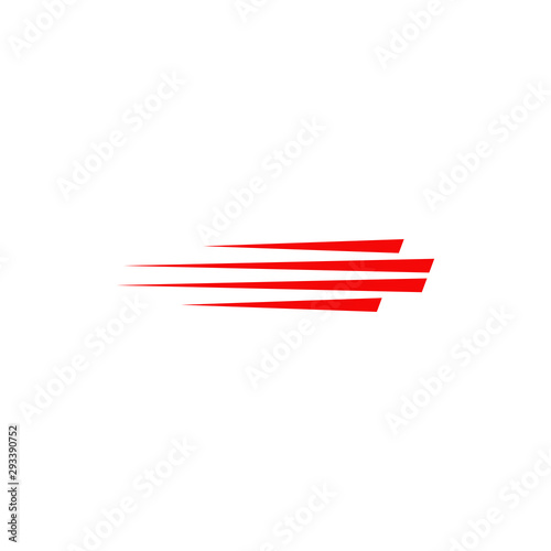 Speed velocity rapid logo design vector illustration template