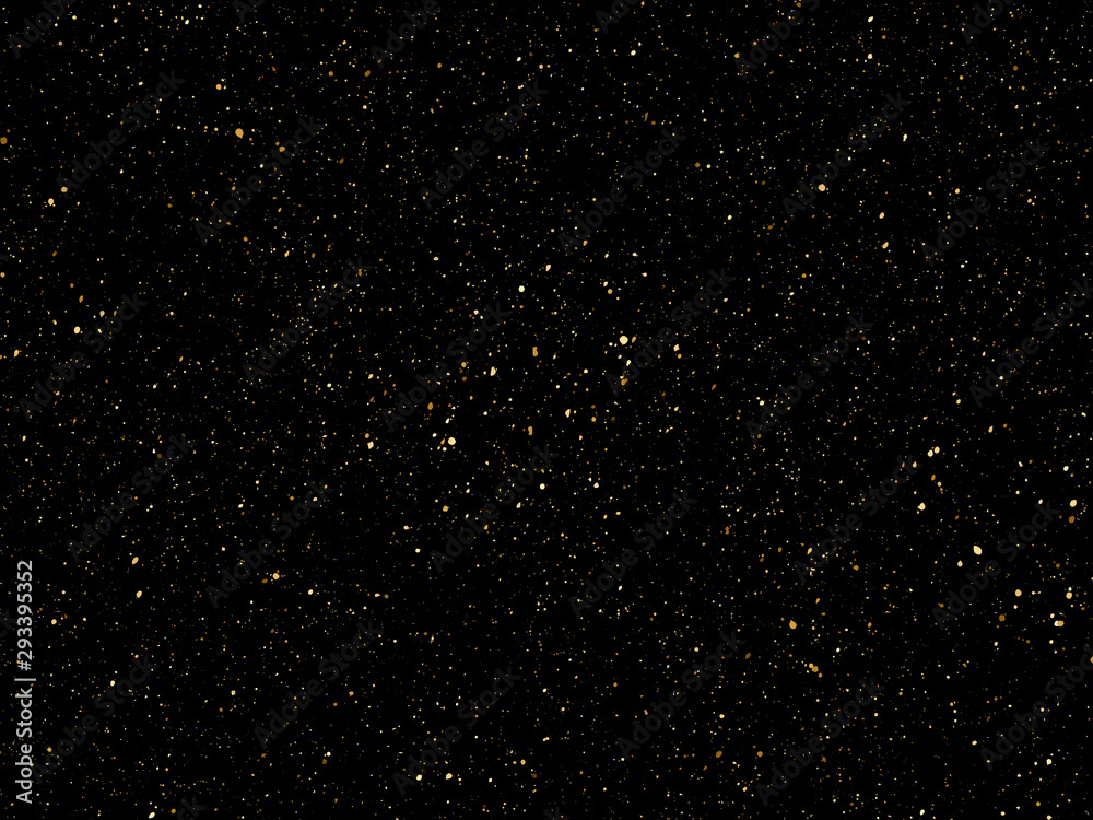 Ink golden blots Grunge urban background.Texture Vector. Dust overlay distress grain. Gold paint splatter , dirty,poster for your design. Hand drawing illustration Ink golden blots Grunge urban background.Texture Vector. Dust overlay distress grain. Gold paint splatter , dirty,poster for your design. Hand drawing illustration