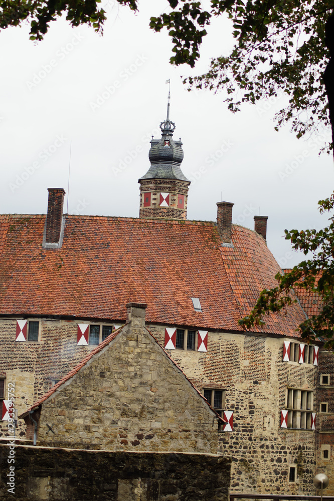 Detail der Burg Vischering in Lüdinghausen Detail der Burg Vischering in Lüdinghausen
