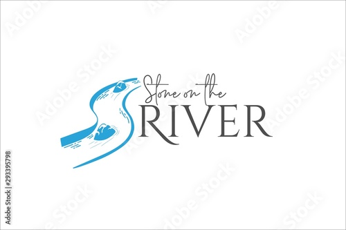 river logo template