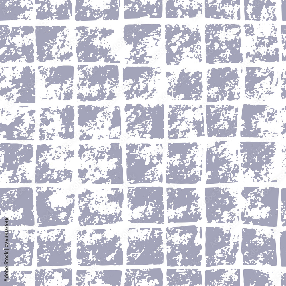 Vector cartoon hand drawn grey seamless decorative old scratched tiles texture. Grunge illustration. Vector cartoon hand drawn grey seamless decorative old scratched tiles texture. Grunge illustration.