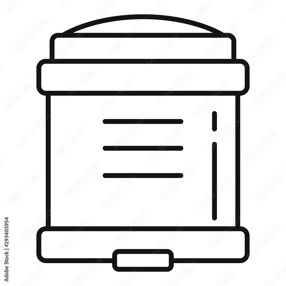 Deodorant icon. Outline deodorant vector icon for web design isolated on white background Deodorant icon. Outline deodorant vector icon for web design isolated on white background