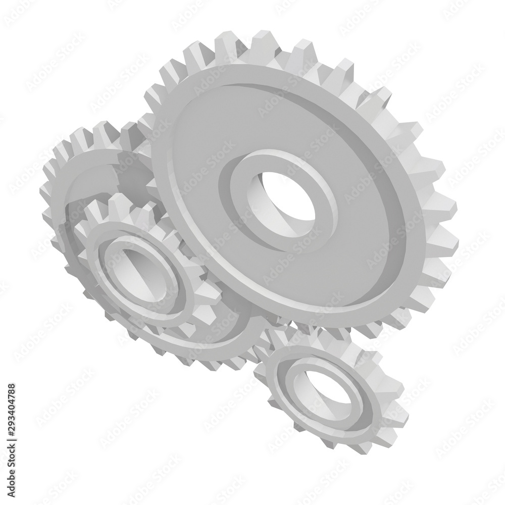 Gears. Mechanical technology machine concept Gears. Mechanical technology machine concept