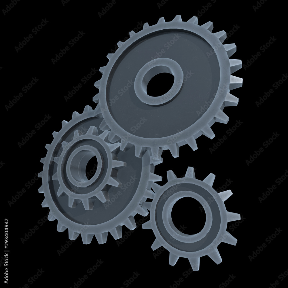 Gears. Mechanical technology machine concept Gears. Mechanical technology machine concept