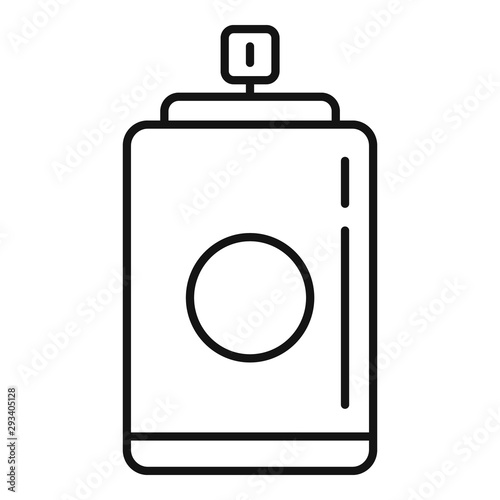 Deodorizer icon. Outline deodorizer vector icon for web design isolated on white background