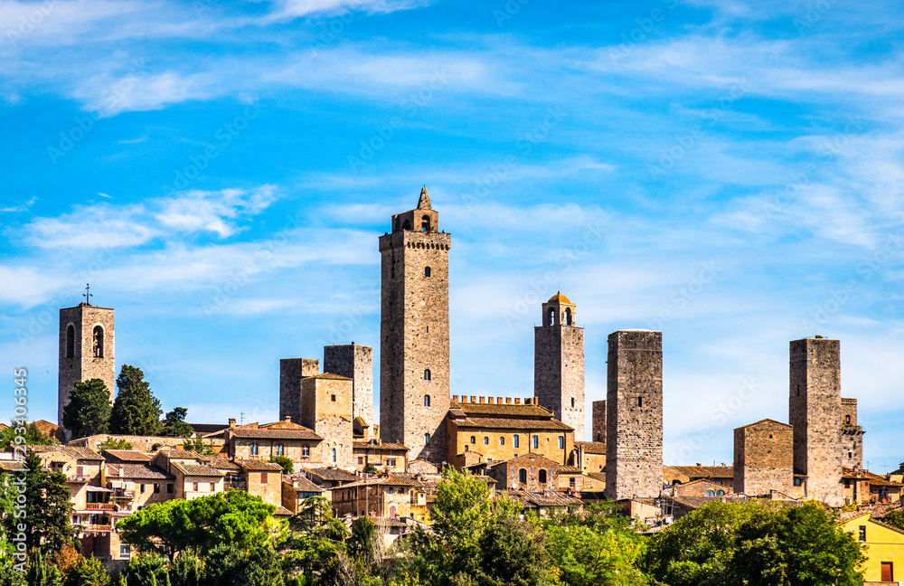 old town of san gimignano