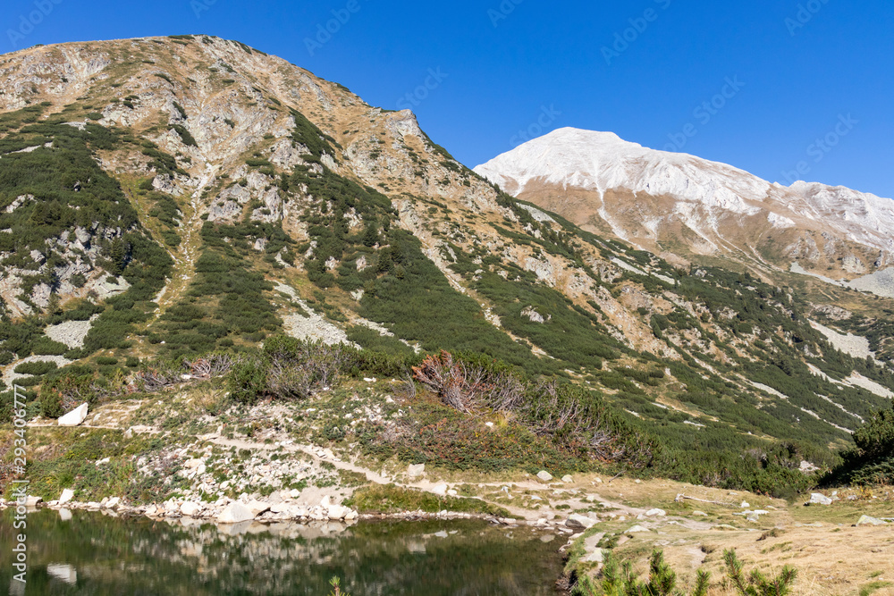 Okoto (The Eye) Lake and Vihren Peak, Pirin Mountain