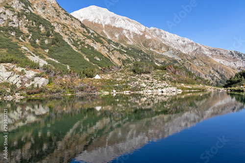 Okoto (The Eye) Lake and Vihren Peak, Pirin Mountain © Stoyan Haytov
