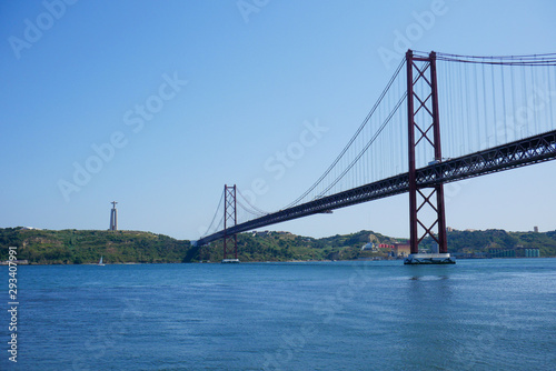 bridge sea  water banks Portugal