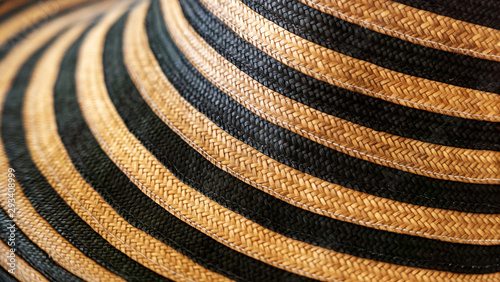 Vueltiao hat, traditional accessory of the north coast of Colombia and national symbol