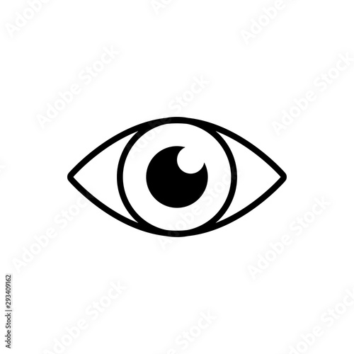 eyes icon trendy