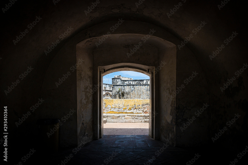 Fortress door entrance