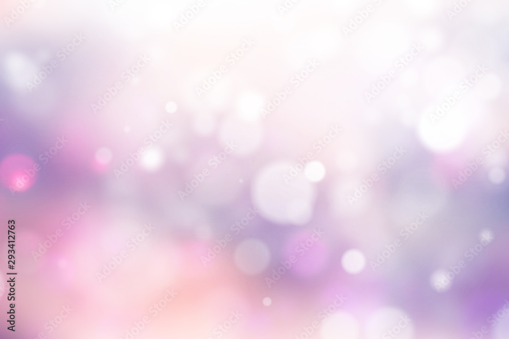 Fototapeta premium Abstract Bokeh Lights Festive Background