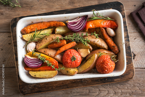 Foto Oven roasted vegetables