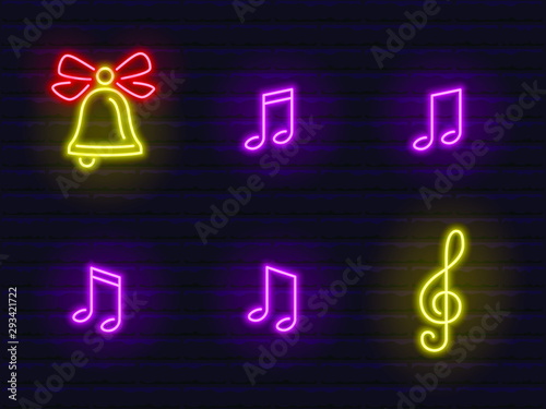 musical neon signs