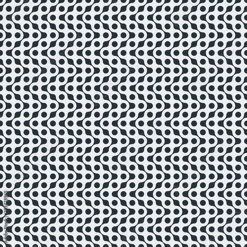 Truchet Motif Pattern Generative Tile Art background illustration