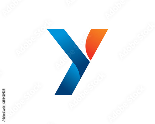 Letter Y logo symbol or icon template
