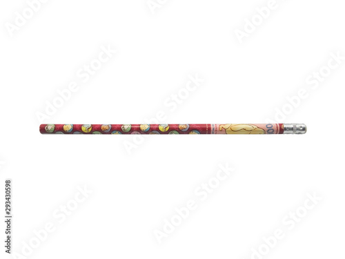 Pencil isolated on white background. Clipping Path