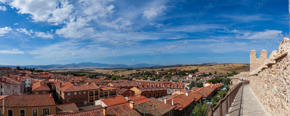 Avila,Spain,9,2013;Parts of the wall seen in your itinerary