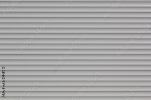 Closed blinds close up detail