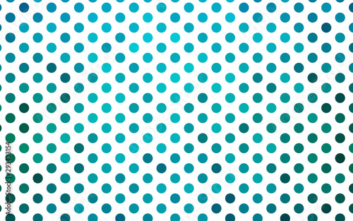 Light BLUE vector cover with spots. Blurred bubbles on abstract background with colorful gradient. Design for business adverts.